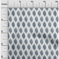 thumbnail image 1 of oneOone Cotton Poplin Twill White Fabric Geometric Line Ikat Sewing Craft Projects Fabric Prints By Yard 56 Inch Wide, 1 of 4