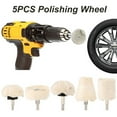thumbnail image 1 of Dvkptbk 5 Pcs Disque de Polissage pour Polisseuse et Tournevis pour Polissage de Roues, 1 of 5