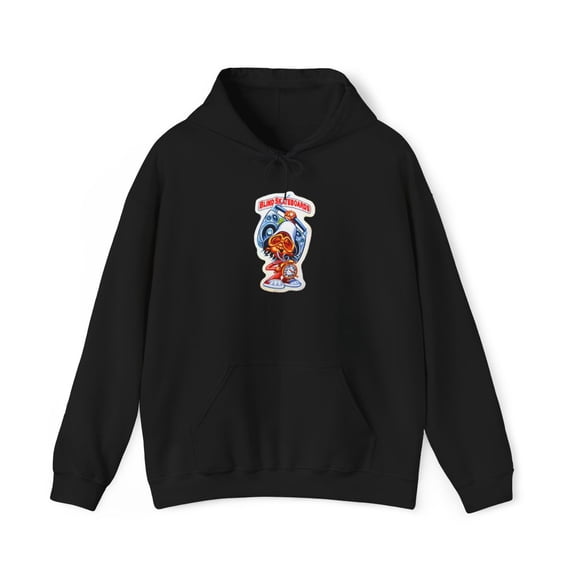 Boombox Hip Hop Blind Creager Vintage Skateboard 90s 2002 Classic Hoodie Print - M / Black