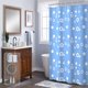 thumbnail image 1 of Bathroom Curtain Waterproof Cloth Proof Non Perforated Toilet High End Shading Curtain Shower Partition Door Curtain, 1 of 7