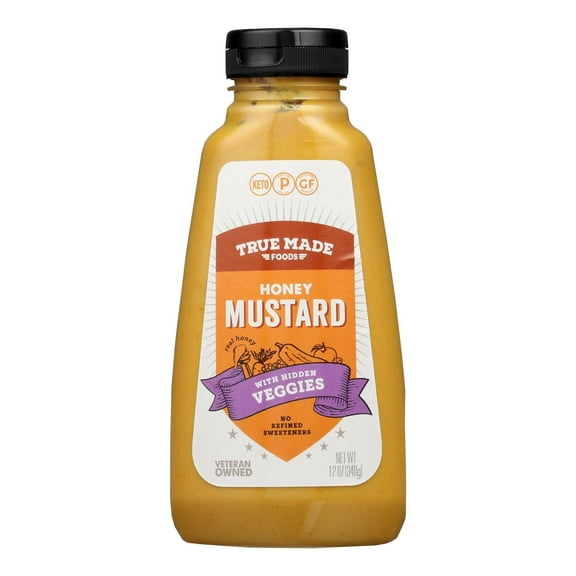 True Made Foods Honey Mustard Hidden Veggies 12 oz (Pack of 6)