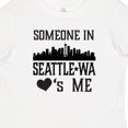 thumbnail image 4 of Inktastic Seattle Washington Someone Loves Me Skyline Boys or Girls Baby T-Shirt, 4 of 5
