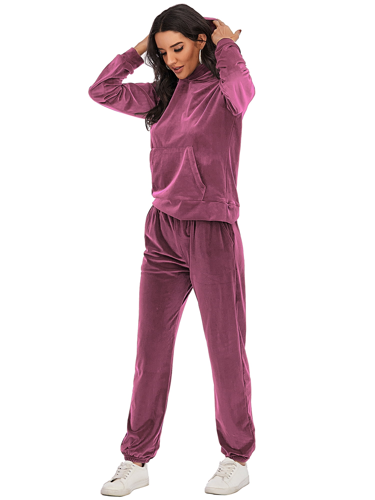 Lila Oversized Tracksuit Set Activewear