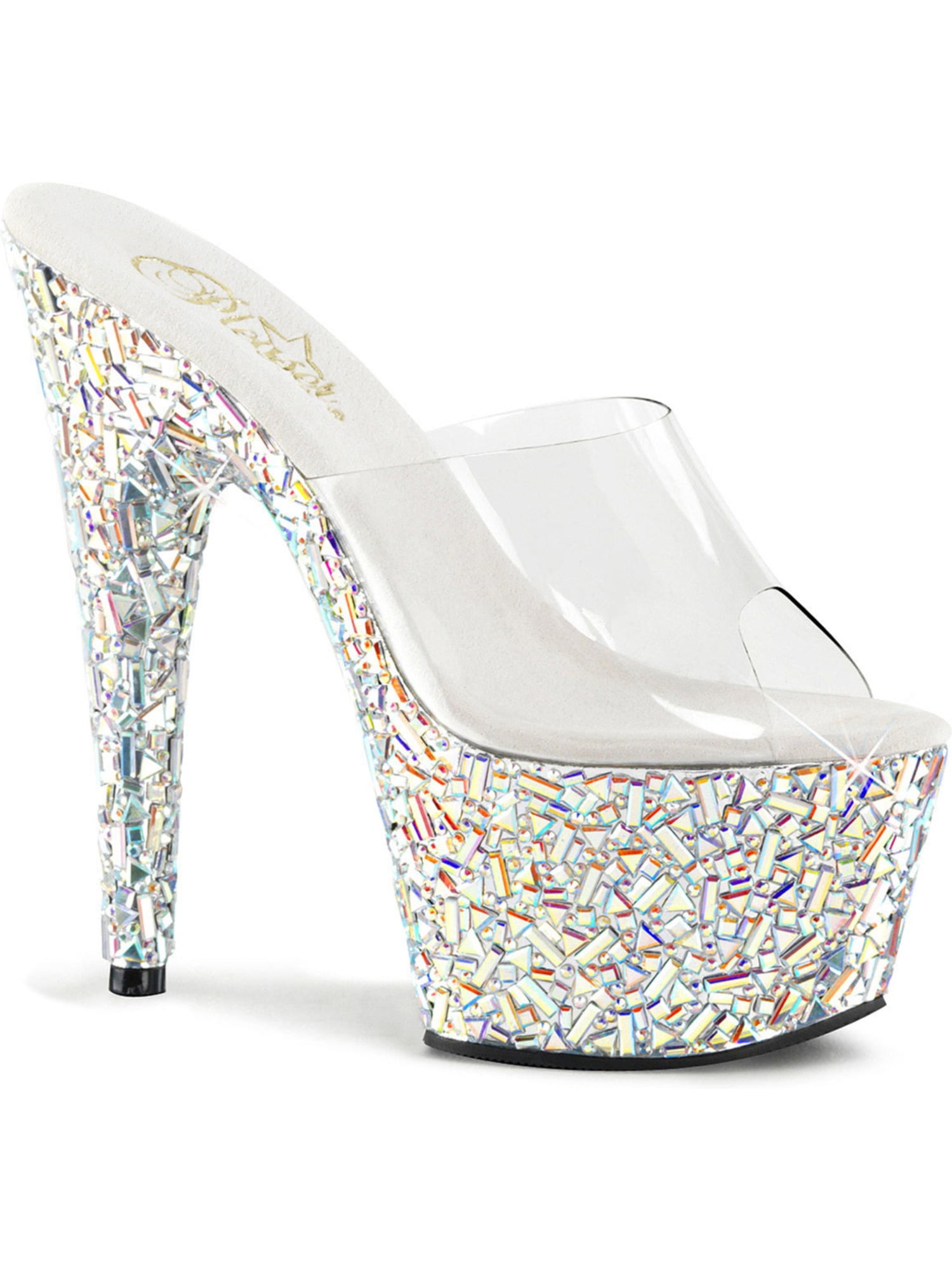 walmart silver shoes