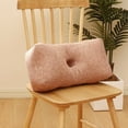 thumbnail image 1 of Ergonomic Lumbar Cushion For Chair And Home Use Comfortable Back Pillow For Sitting And Sleeping With Soft PP Filling, 1 of 3