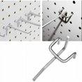 thumbnail image 3 of Ganchos para tablero perforado de 50 piezas, ganchos para estante de pared para exhibición, tablero perforado, herramientas para tienda de garaje, colgador de almacenamiento, ganch, 3 of 5