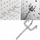 thumbnail image 3 of 50 piezas de ganchos para tablero perforado, ganchos para estante de pared para exhibición, herramientas para tienda de garaje, colgador de almacenamiento, ganchos para estante de pared, 3 of 4
