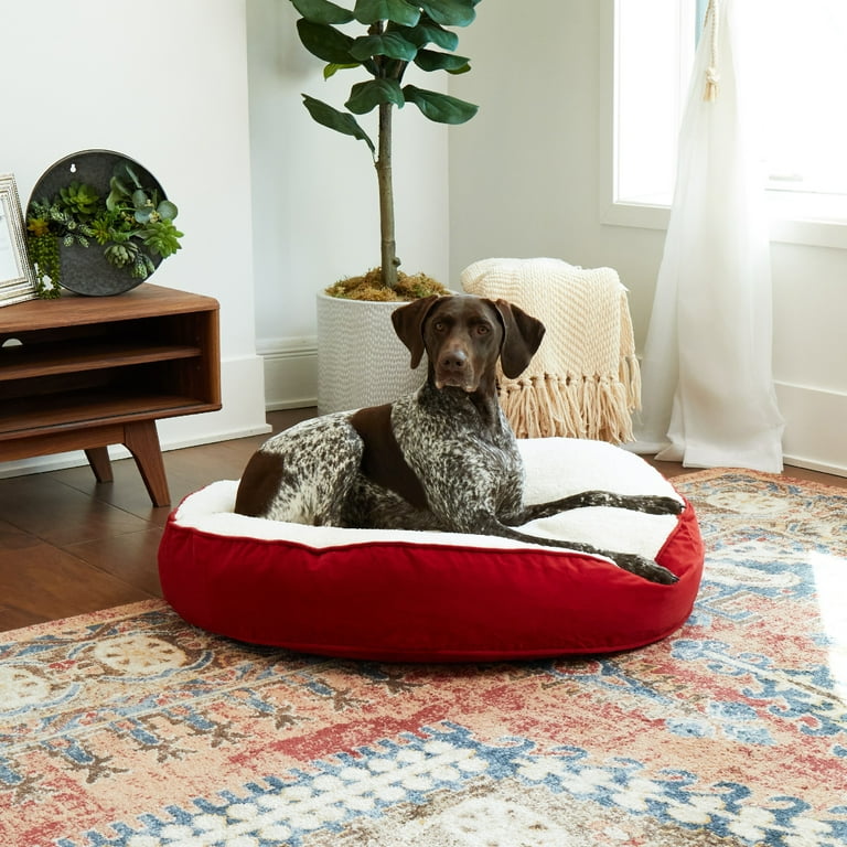 36 inch round dog bed 2025