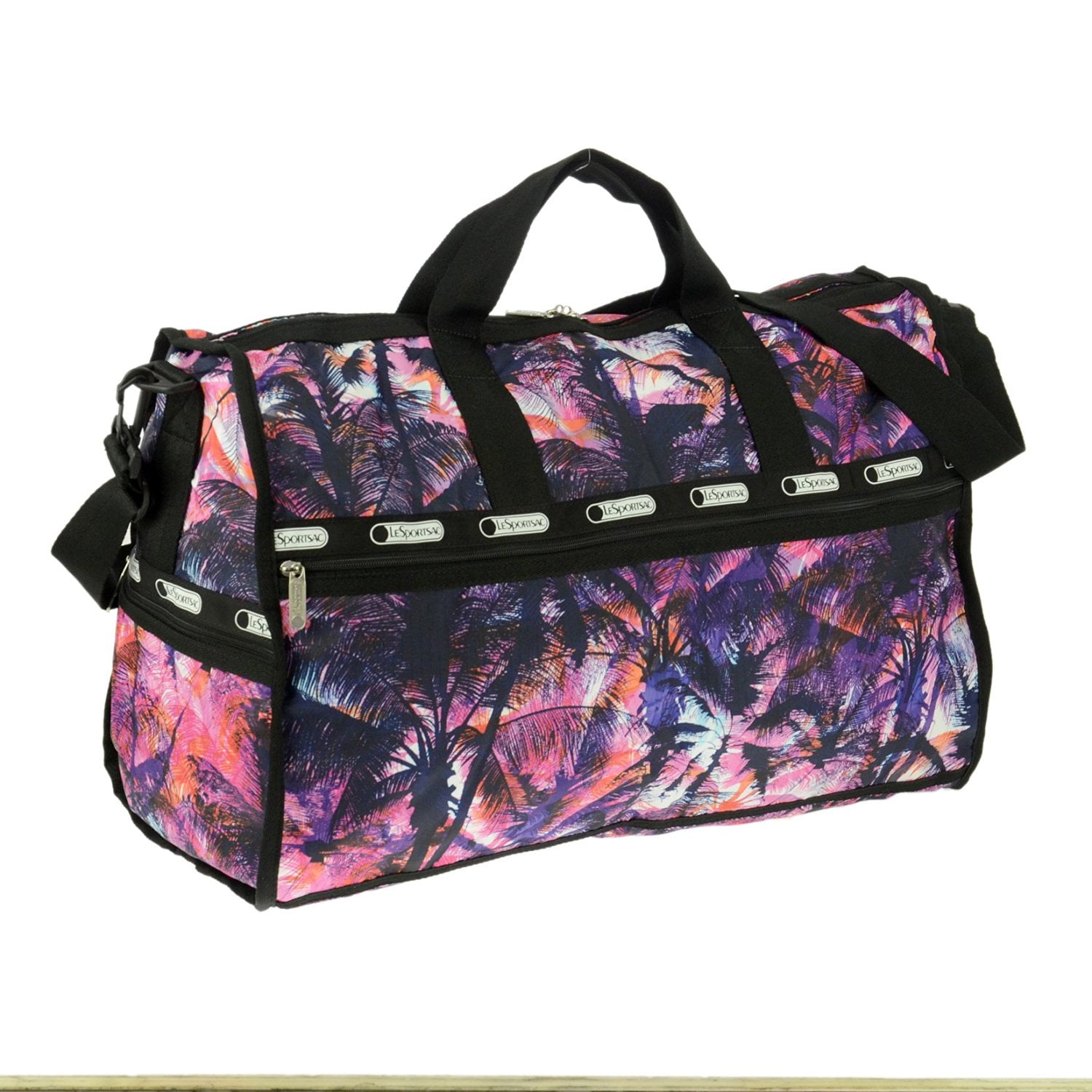 LeSportsac Large Weekender Crossbody Tote Bag, Overnight Duffel