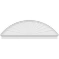 thumbnail image 3 of Ekena Millwork 76"W x 25-7/8"H x 2-3/4"P Segment Arch Sunburst Architectural Grade PVC Combination Pediment, 3 of 7