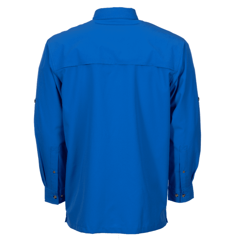 Bimini Bay Outfitters Flats V Men's Long Sleeve Shirt Featuring BloodGuard Plus
