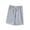 Gray, variant on Women's Plus Size 5X Bermuda Shorts with Pockets Under $10 Summer Casual Sports Wear Solid Color Comfort Fit Pants