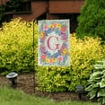 thumbnail image 4 of Briarwood Lane Spring Monogram Letter G Garden Flag, 4 of 4