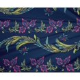 thumbnail image 4 of oneOone Polyester Lycra Fabric Leaves & Floral Artistic Print Fabric BTY 56 Inch Wide, 4 of 4