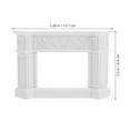 thumbnail image 3 of Ostracsh Miniature Fake Fireplace for Dollhouse - Mini House Furniture Decoration, Model for Tiny House Scenes, 3 of 7