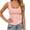 Pink, variant on LILIYA Pink Tank Tops for Women Lightweight Plain Summer Tank Tops Spaghetti Strap Baggy U Neck Sleeveless Shirts Camisole Casual Basic Cami Shirts