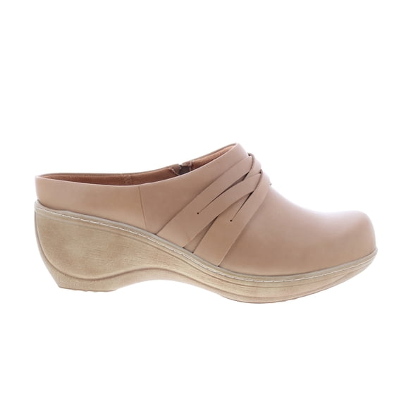 SoftWalk Adult Womens Mackay Clog Flats