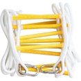 thumbnail image 1 of ISOP Rope Ladder Fire Escape Use | Emergency Exit Ladder 8/13/16/25/32 ft | Retractable Safety Rope Ladders with Carabiners – Lightweight & Compact | Multi Function | Reusable, 1 of 9