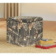 Urban Shop faux suede ultra storage ottoman, multiple colors