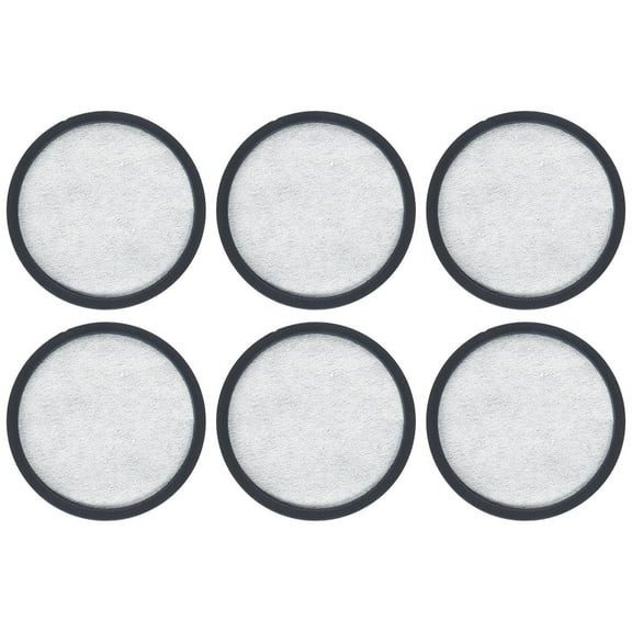 NISPIRA 6-Replacement Charcoal Water Filters for Mr. Coffee Machines