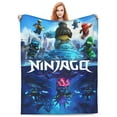 thumbnail image 2 of Ninjago Fleece Throw Blankets, Super Soft Flannel Cozy Blankets for Adults, Washable Lightweight Blanket for Couch Sofa Bed Office, Warm Plush Blankets, 2 of 8