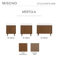 thumbnail image 7 of Miseno MN252V36WLD Mertola 36" Free Standing Single Basin Vanity Set - Walnut Drift, 7 of 7