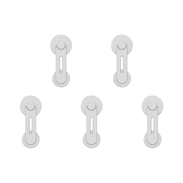 Soporte Lateral Magnético para Pantalla Computadora Portátil para MacBook/iPhone 14 13 (plata)