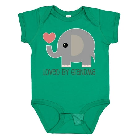 

Inktastic Loved by Grandma Cute Grandchild Boys or Girls Baby Bodysuit