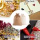 thumbnail image 5 of Dinheiro Paquete de 12 Bolsas para Regalos de Fiesta - Mini Bolsas de Lona con Cordón para Regalos, Cumpleaños de Niños, Fiestas, 13 * 18 cm, 5 of 5