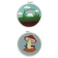 thumbnail image 1 of 2x Kits de Agujas de Perforación de Dibujos Animados con de de Perforación crafts Mushroom, 1 of 8