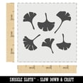 thumbnail image 2 of Gingko Leaves DIY Cookie Wall Craft Stencil - 3.5 Inch, 2 of 5