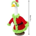 thumbnail image 3 of Gaggleville Christmas Party Decorations Porch Goose Costume Set-Fits Large 23" H Statue, by Fox Valley Traders, 3 of 7
