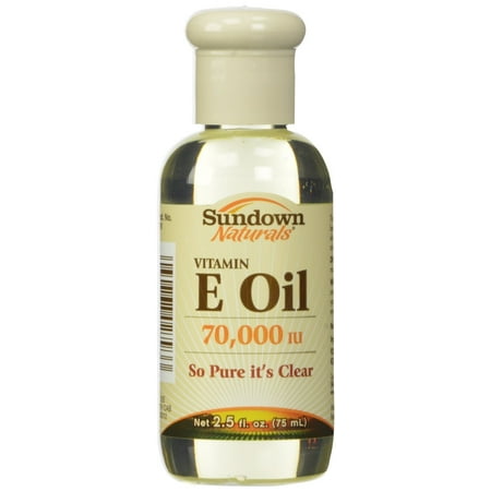 Sundown Vitamin E Oil 70000 IU, 2.5 fl oz (Best Iu For Vitamin E Oil)