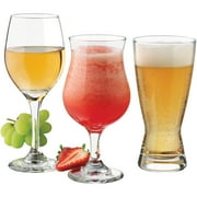 Libbey Celebrations Barware and Glassware, Set of 12