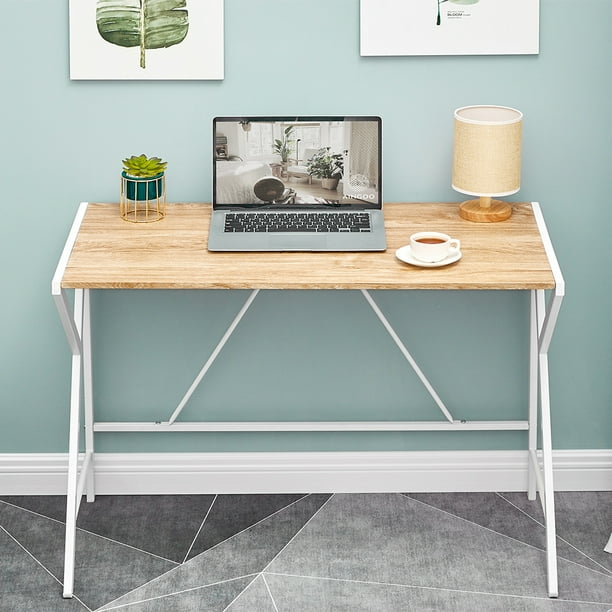 Homy Casa Writing Desk For Small Space Modern Study Table Multiple Color Com Small Space Modern Study Writing Table, Small Bedroom Writing Desk
