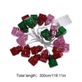 thumbnail image 3 of Christmas Gift Box Shape Light String 3m 20 Lamp Warm White Battery, 3 of 6