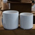 thumbnail image 2 of Urban Trends Collection Ceramic Round Pot Planters Gloss Finish, Set of 2, 2 of 5