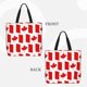 thumbnail image 2 of Fotbe Canada Bolsa Tote con Estampado para Mujer, Bolsos con Cremallera, Bolsa de Hombro Casual de Gran Capacidad con Bolsillos Internos, 2 of 7