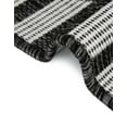 thumbnail image 5 of Unique Loom Outdoor Modern Collection Area Rug - Nyx (6' 1" x 9' Rectangle Black and White), 5 of 9
