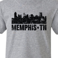 thumbnail image 4 of Inktastic Memphis City Skyline with Grunge Youth T-Shirt, 4 of 5