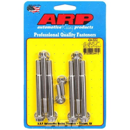 ARP INC. 434-3202 LS1 LS2 SS 12PT WATER PUMP BOLTS W/THERMOSTAT HOUSING BOLTS (Best Ls1 Turbo Kit)