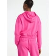 thumbnail image 4 of Scoop Women's and Women's Plus New Scubaknit Pullover Hoodie, Sizes XS-4X, 4 of 6