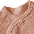 thumbnail image 4 of Qingpeng Boys Girls Wrap Top Long Sleeve Tie Side Shirt Cozy Wear for Kids Casual Daily Outfit, 4 of 7