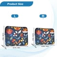 thumbnail image 4 of FORMRS 13-13.3 inch Laptop Sleeve Case Soft Carrying Quilted Computer Bag Cover, Art Flowers, 4 of 7