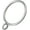 Silver, variant on 44 Pack Curtain Rings with Eyelets, Metal Drapery Ring for Pinch Pleat Curtains, Drape Ring 1.5 Inch I D, Fits Up to 1.2 in Rod (Black)