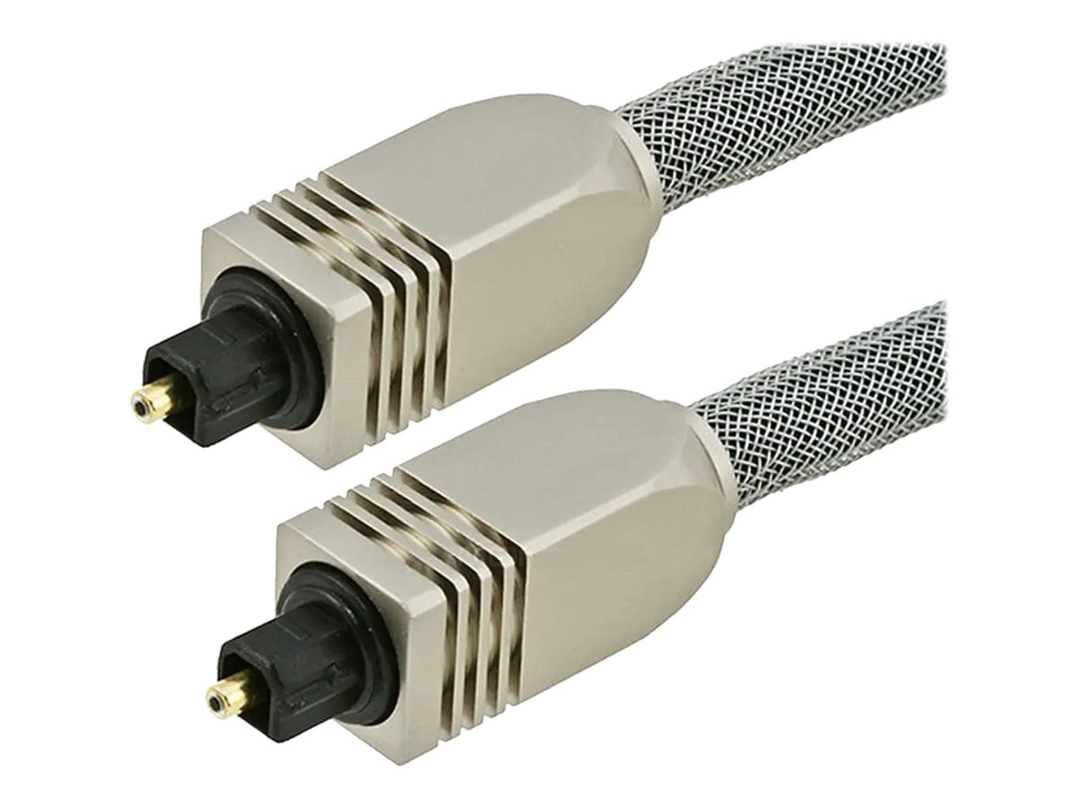 AKORD 0.5 m High Resolution Gold Plated Digital Optical Audio Cable White