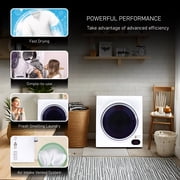 Equator 3.5 cu.ft. 110V Compact Digital Vented Sensor Dryer in White