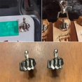 thumbnail image 2 of Motorcycle Universal Finger License Plate Screw,Stainless Steel License Plate, 2 of 4