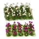 thumbnail image 1 of 2 cajas] Mini racimo de flores modelo ferrocarril jardín hierba materiales de construcción, 1 of 9