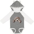 thumbnail image 3 of Inktastic Kiniart Sloth Boys or Girls Long Sleeve Baby Bodysuit, 3 of 5